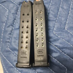 מחסנית גלוק /17/19 עם תוספת פלוס שתיים