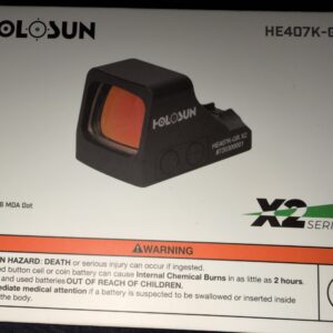 כוונת HOLOSUN + מחסנית 15 כדורים ל‑ Glock 43X MOS