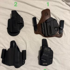 נרתיקים לגלוק 43x - יורה שמאלי