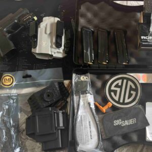 SIG Sauer P320 XCompact, כולל כוונת השלכה + כוונת ברזל ייחודיות + נרתיק איכותי וורסטילי