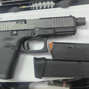 Glock 19 Gen5 MOS with a threaded barrel
