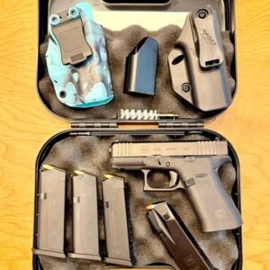 Glock 43X דגם אוסטרי (לא MOS, עם מסילת פיקטיני)